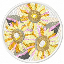 Floral Embroidery Design 1
